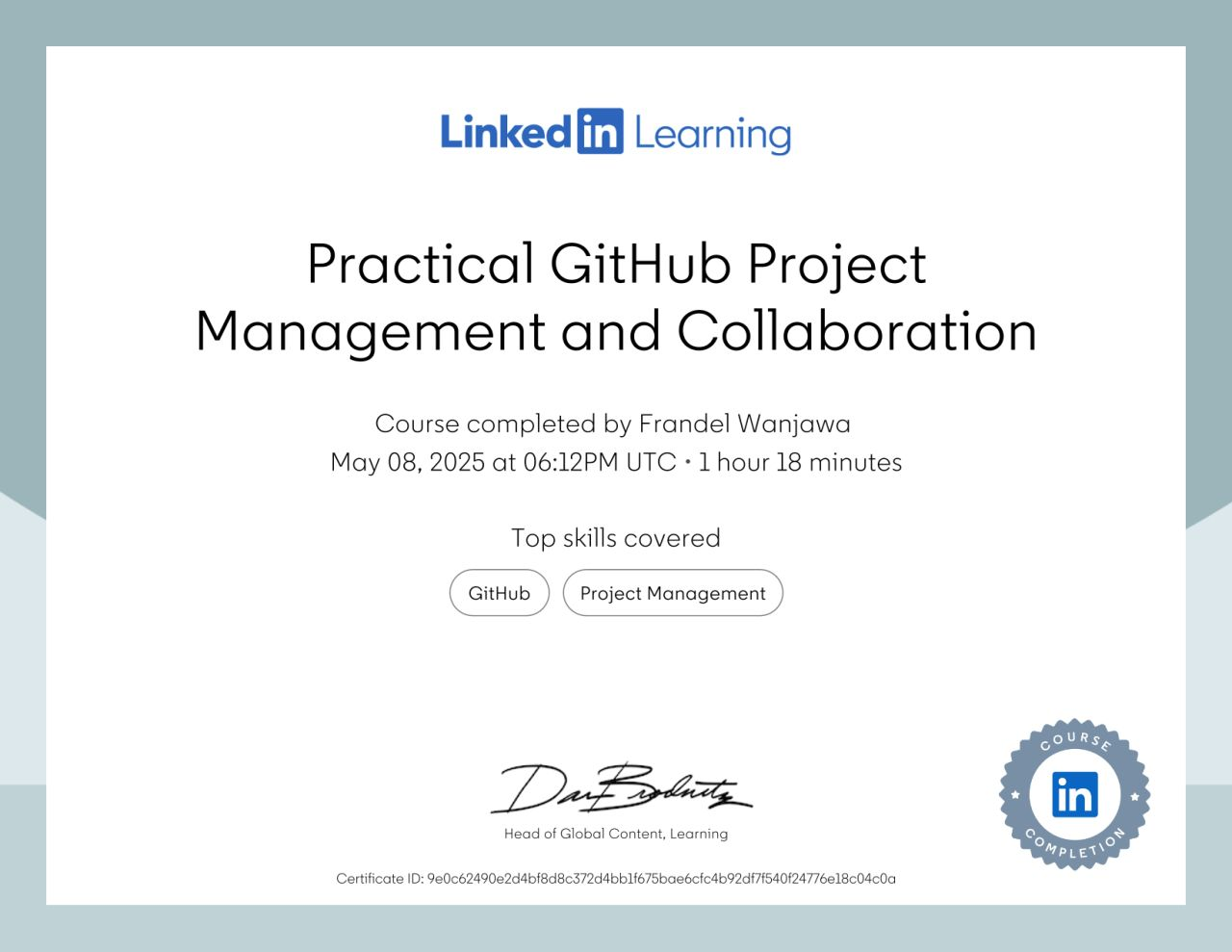 Practical GitHub P.M & collaboration