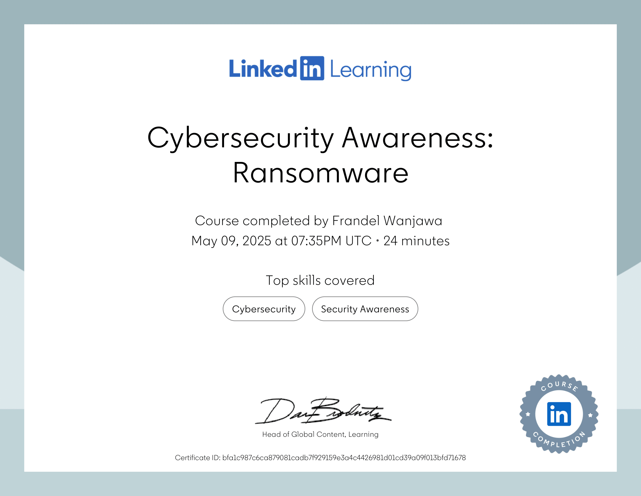 Cybersecurity Awareness: Ransomware