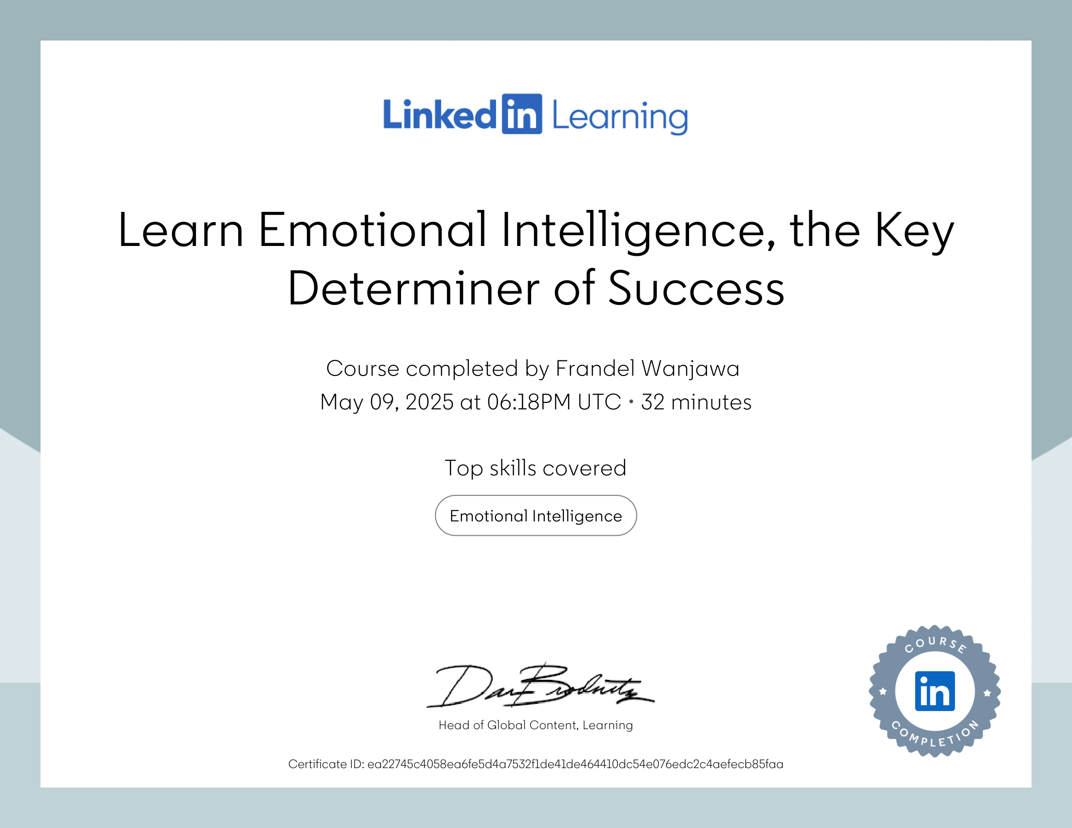 Learn Emotional Intelligence
