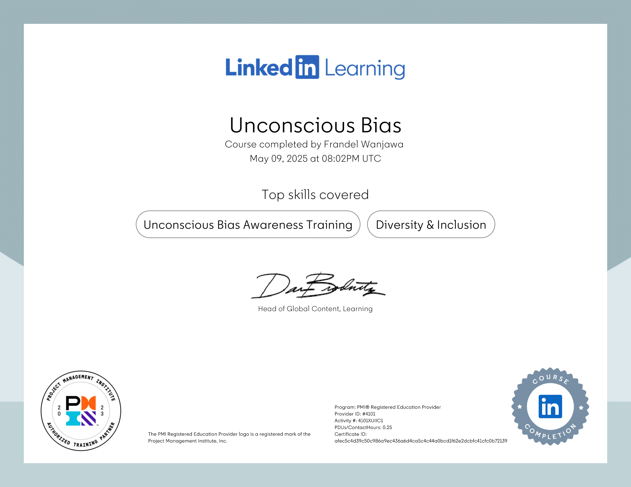 Unconcious Bias