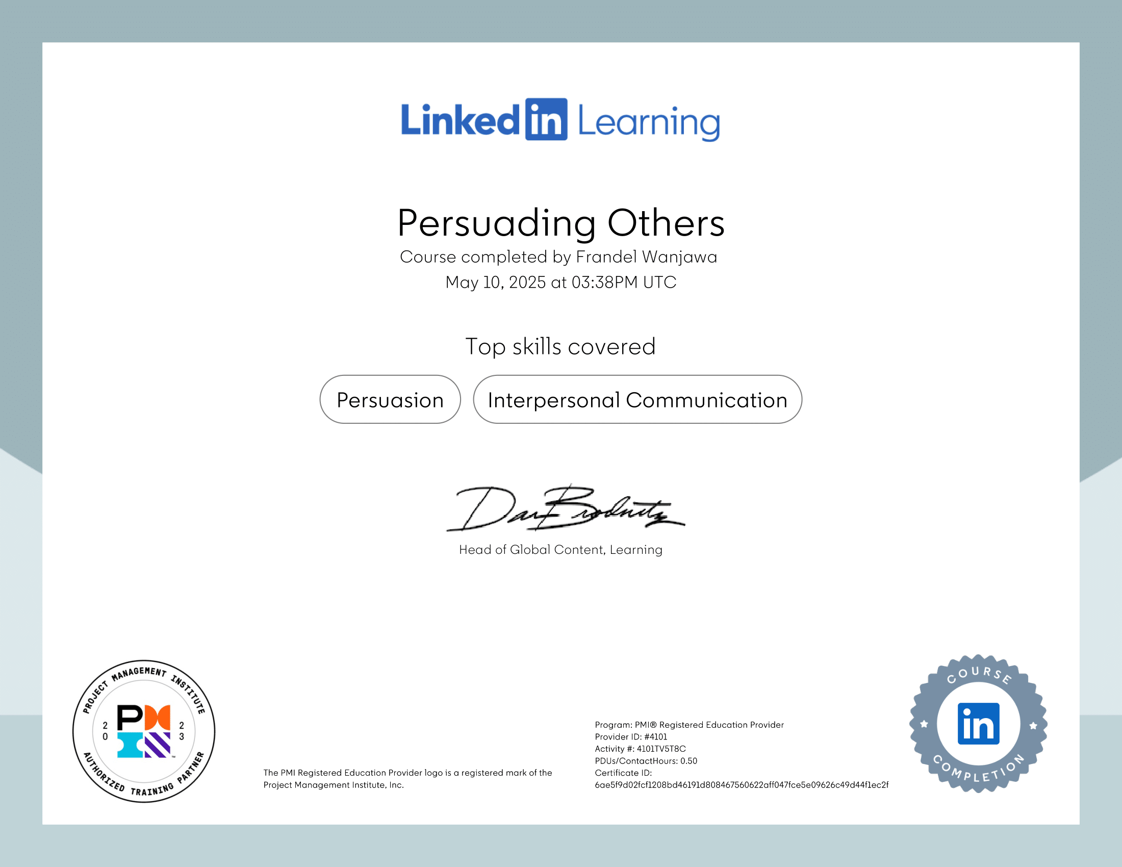 Persuading Others