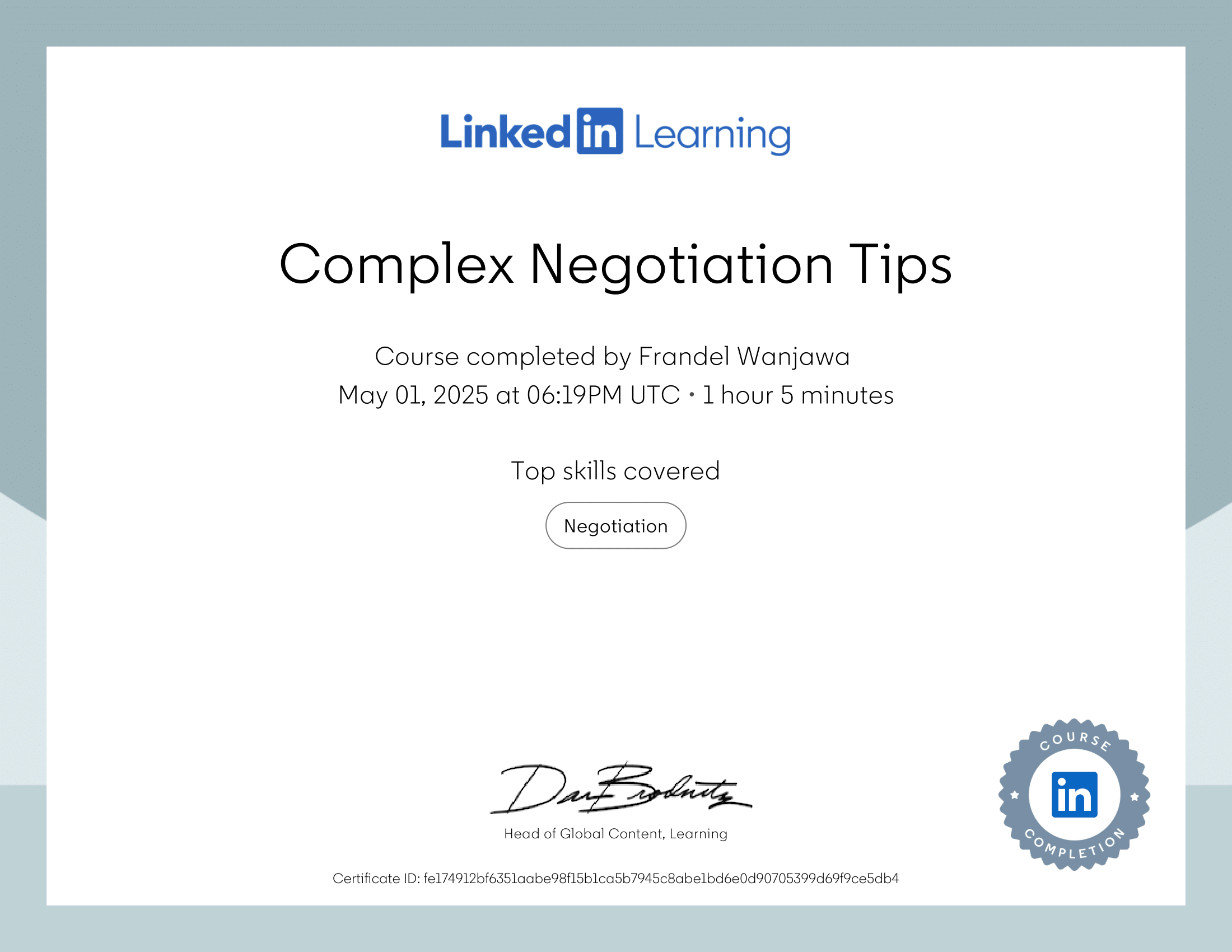 Complex Negotiation Tips
